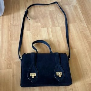 Urban outfitters velvet bag